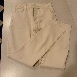 MOTHER medium creamy whitish-beige skinny jean